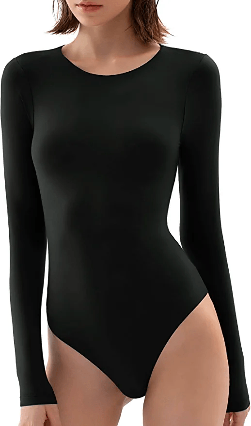 Makena Strapless Bodysuit Black  Strapless bodysuit, Womens tube