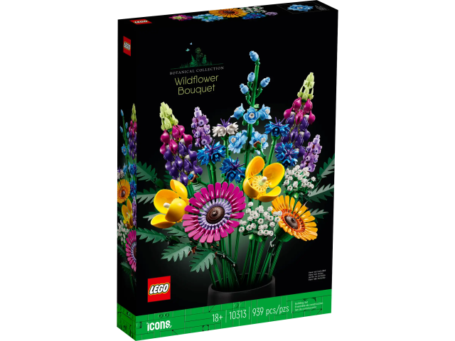 LEGO Icons Wildflower Bouquet Building Set (939 pieces) - Sam's Club